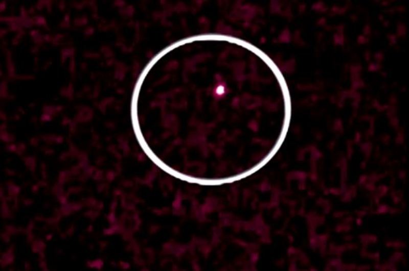 Altra immagine dell'ufo della Valtellina del 28.04.2018
