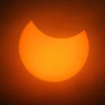 23 ottobre, Eclissi parziale di sole