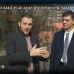 Angelo Carannante presidente e fondatore del C.UFO.M. intervistato da Daniele Bossari in una puntata di Mistero.