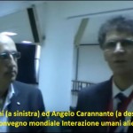 Il Presidente Carannante durante il convegno mondiale "Interazione umani alieni".