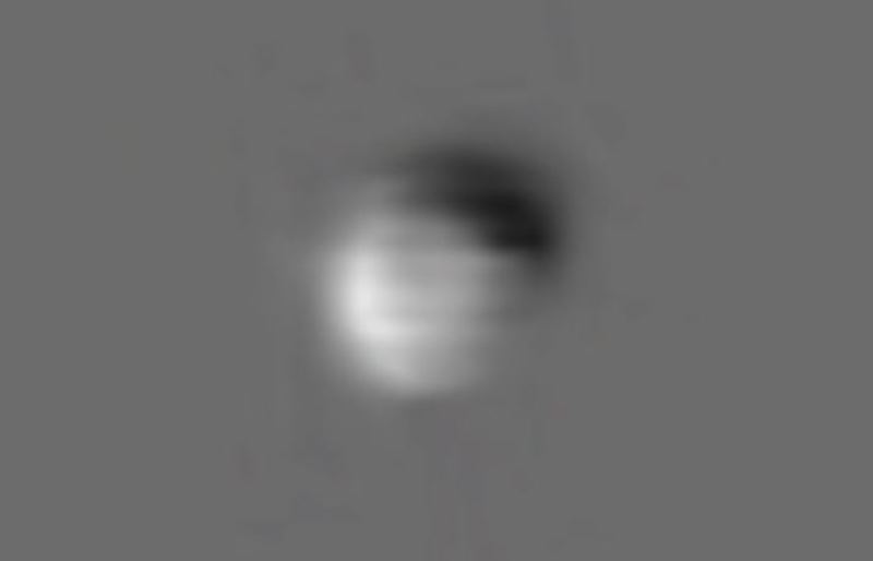 Fig. 3. Ufo Genova 31.08.2018. Un bell'effetto in rilievo.