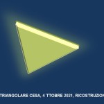 ufo triangolare, ricostruzione C.UFO.M. - 1