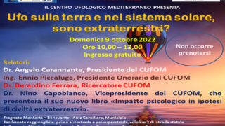 LOCANDINA FRAGNETO MONFORTE CONVEGNO UFO 2022 -