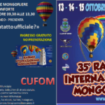 Convegno Fragneto Monforte +Festa internazionale mongolfiere 35.ma edizione, 13,14 e 15.10.2023 - Copia