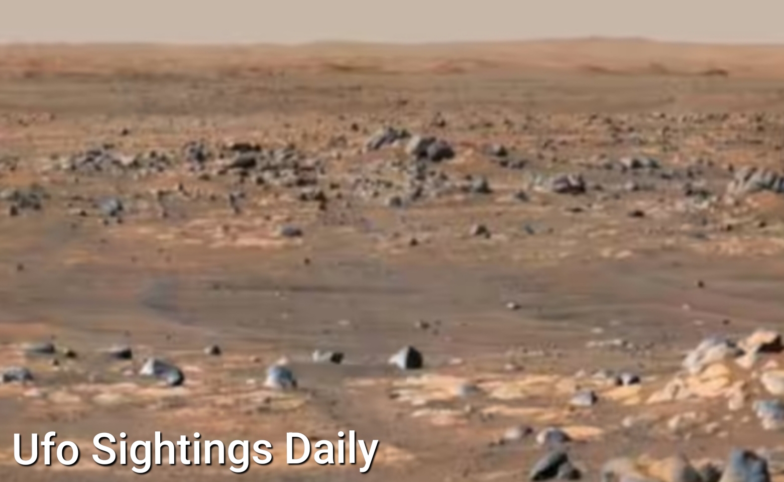 Marte umanoide individuato da Scott Waring. L'immagine in campo largo dove è stata individuata l'"anomalia".