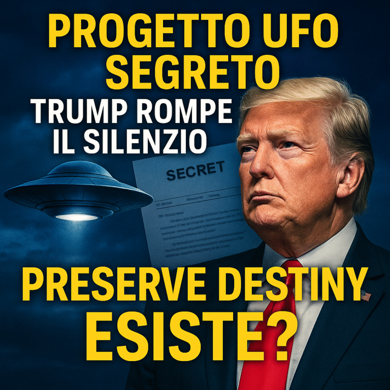Trump, progetto Preserve Destin, immagine I.A.
