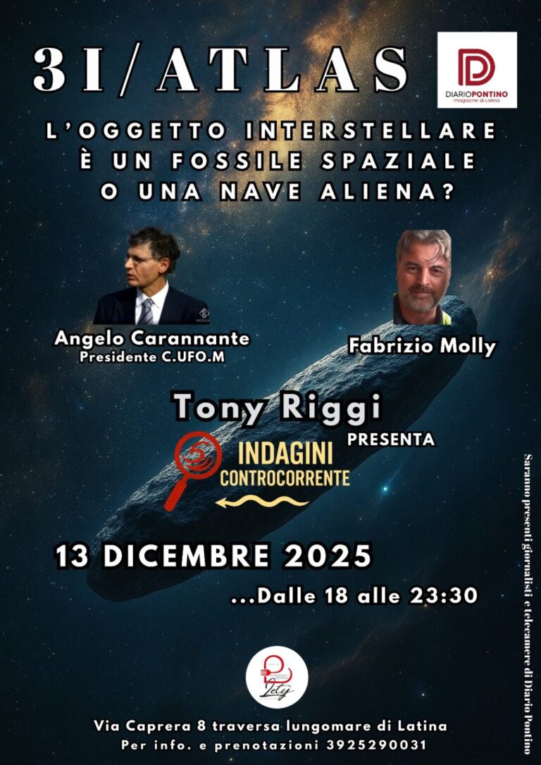 Locandina Convegno 13 dicembre 2025. Latina