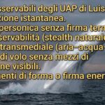Le 5 + 1 degli UAP Osservabili di Luis Elizondo, immagine IA